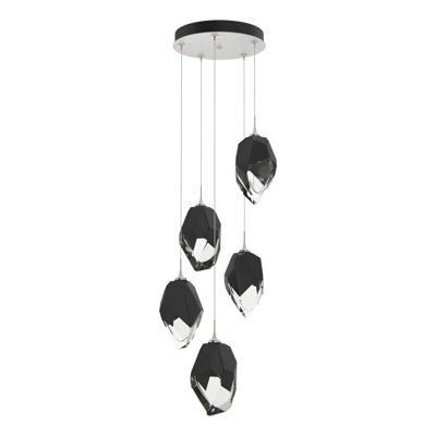 Luminaire suspendu grappe 5 lumières Chrysalis