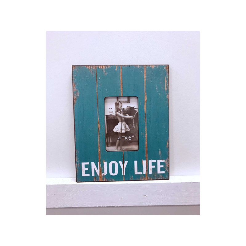 Blue Matte Picture Frame