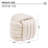 Fabric Ottoman Footstool-923563436
