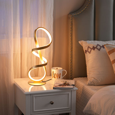 Brecklyn Metal Novelty LED Table Lamp