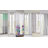 Raina Grey/Silver Total Blackout Curtain Pair 50x84"-1272435532