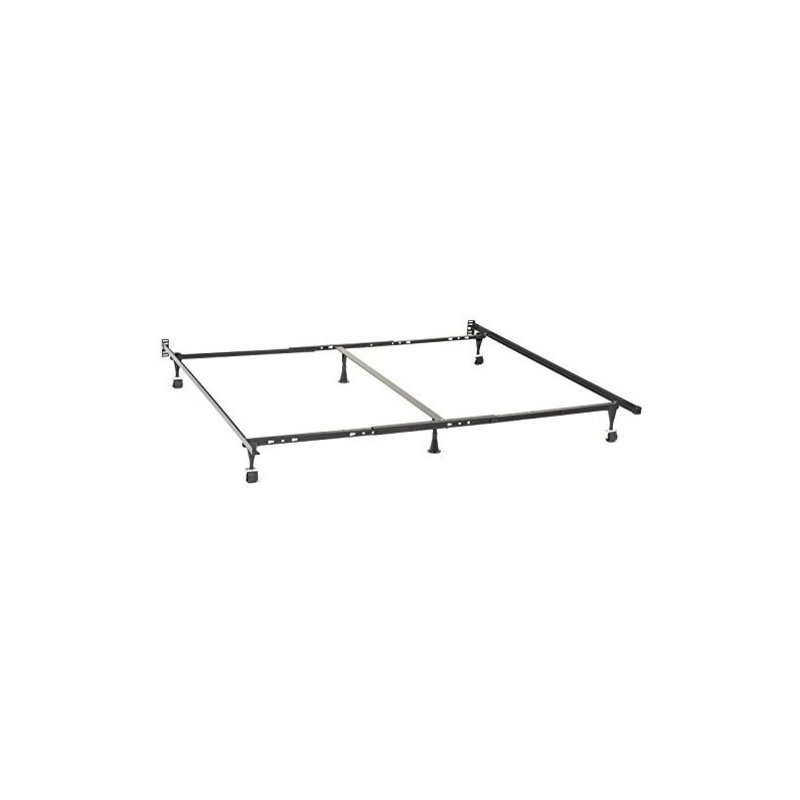 Kerns Bed Frame Black, Twin/Full
