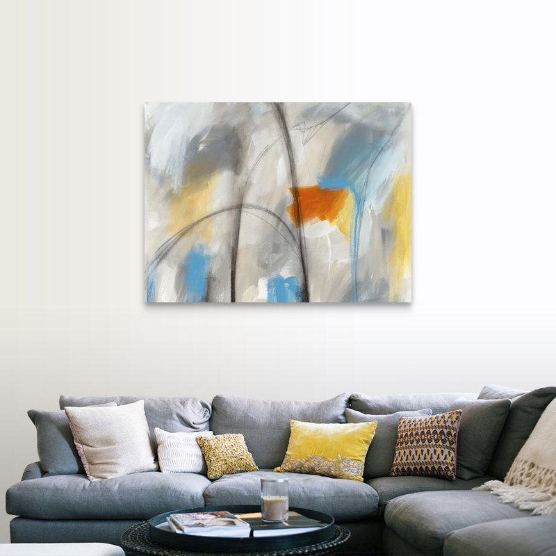 Reproduction d’art, "Form I" par SISA Jaspe, Toile tendue, H 12 po x l 16 po x 1,25 po