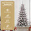 vidaXL Christmas Bauble Transparent-1492999671