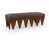 Velours noyer / Finition noyer