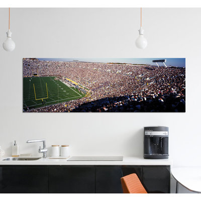 « notre dame stadium américain », reproduction de photo sur toile