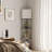Yiu 3 Tier Corner Shelf  LED Floor Lamp