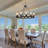 Pravesh 12 - Light Dimmable Wagon Wheel Chandelier-1934186878