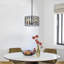 Lustre tambour 4 lumières Vlatka