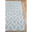 Langdon Geometric Handmade Flatweave Wool Blue/Ivory Area Rug-27399700