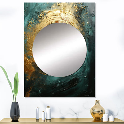 Midas Forest Spirals I - Abstract Spirals Mirror Wall Decor MTMIR106053