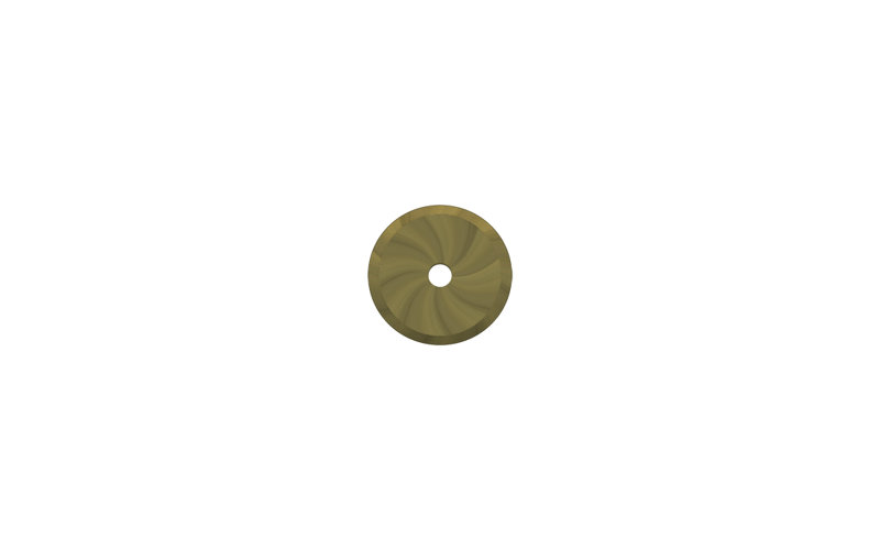 Metal Knob Backplate, Antique Brass