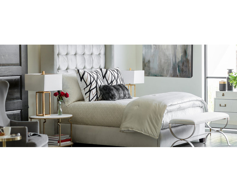 Twig Square Pillow Cover & Insert, Platinum