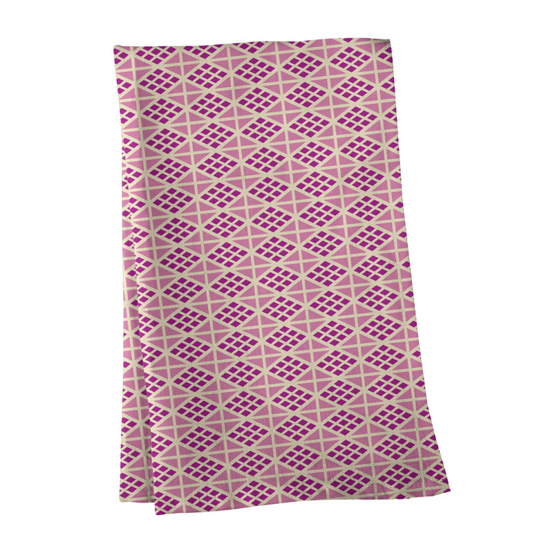 Tea Towel Kitchen Towel, Poly Twill, Pink