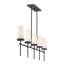 Luminaire suspendu linéaire à 5 lumières pour îlot de cuisine Doloris-86792583