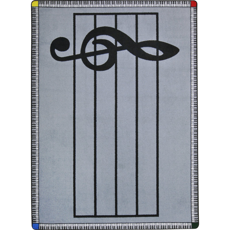 Tapis Play Play par Joy Carpets, Rectangle 7 pi 8 po x 10 pi 9 po