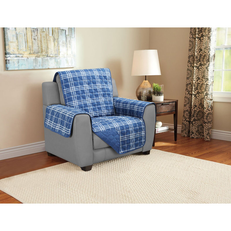 Giannini Polyester Box Cushion Armchair Slipcover