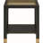 Square Side Table With Shelf