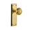 New York Plate with Egg & Dart Door Knob