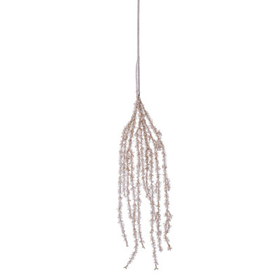 Vickerman 35" Artificial Hanging Ice Pick Faux Floral Arrangement