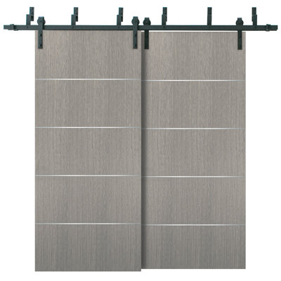 Portes coulissantes en bois Planum Flush