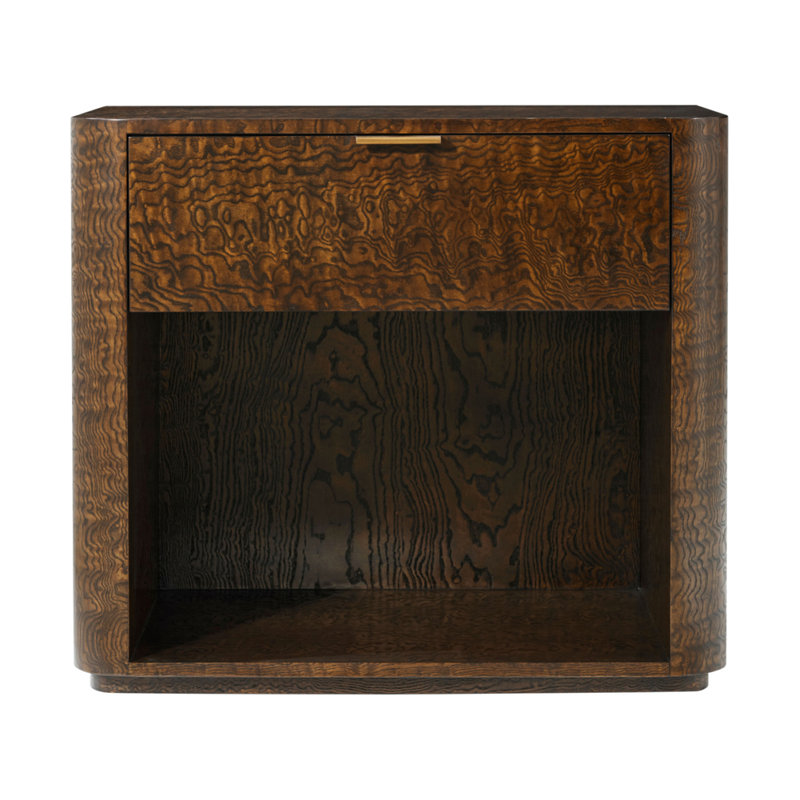 Kesden 1 - Drawer Solid Wood Nightstand