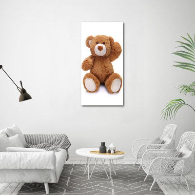 Bowdon Teddy Bear - Wrapped Canvas Print
