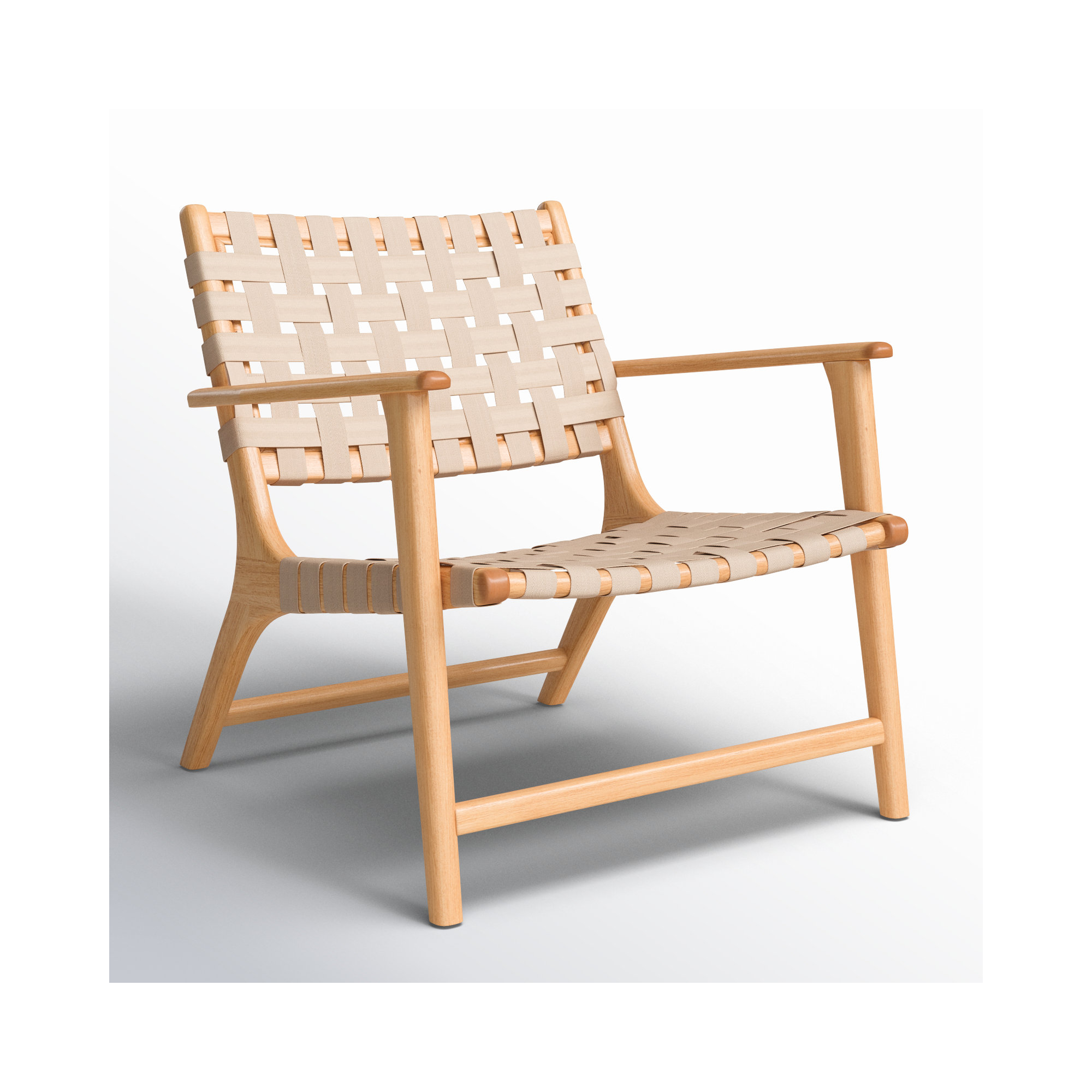 Fran Outdoor Lounge Chair, Auburn