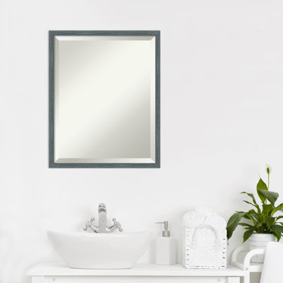 Swithun Wood Flat Wall Mirror