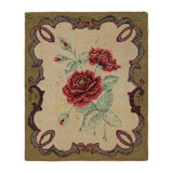 One-of-a-Kind 2’x2’6” Area Rug