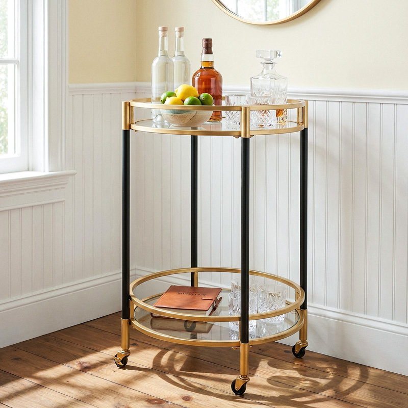 Christina Round Bar Cart