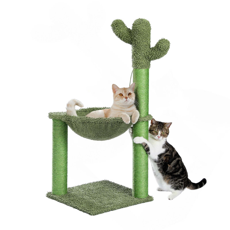 Cactus Hammock Cat Tree Scratcher