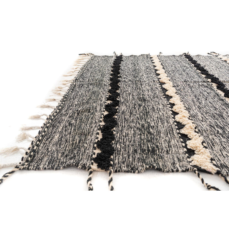 Odea Black and White Rug