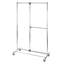 116cm Rolling Clothing Rack