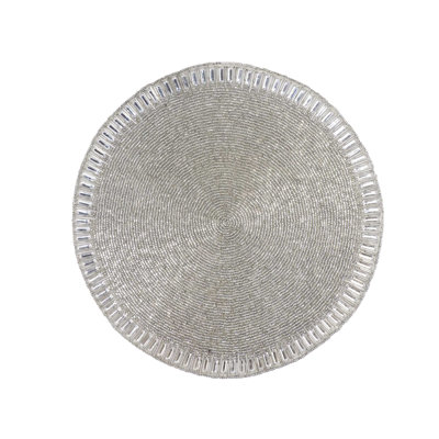 Napperon rond sans motif