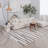 Rug Branch Alinda Collections Abstract Cream Indoor Area Rug-513960494