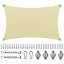 Voile d'ombrage rectangulaire renforcé-84256058-90743370
