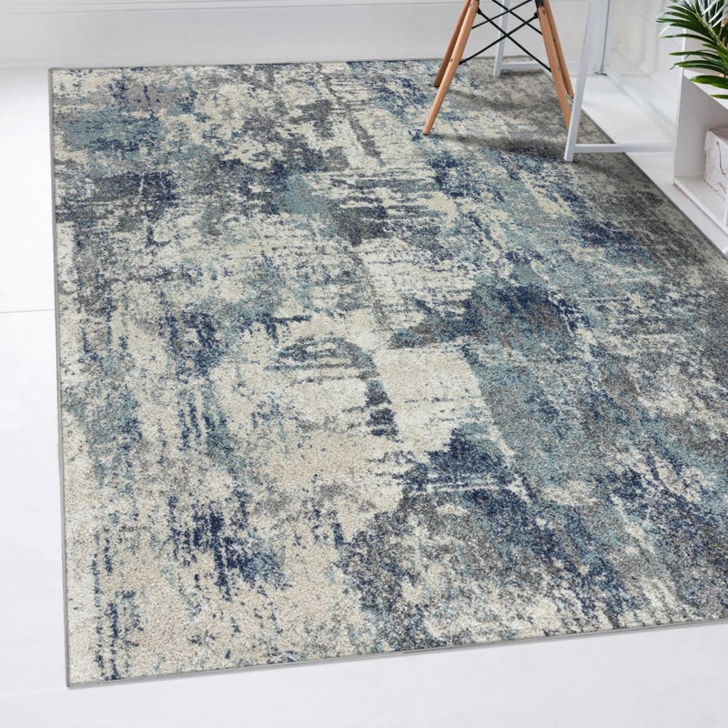 Tapis contemporain Coastal, Rectangle 8 pi x 10 pi