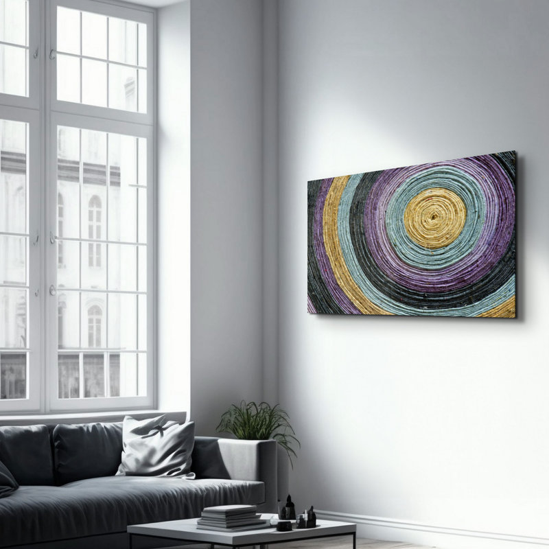 Decorative Tempered Glass Painting