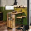 Gleb Metal Base Dining Table