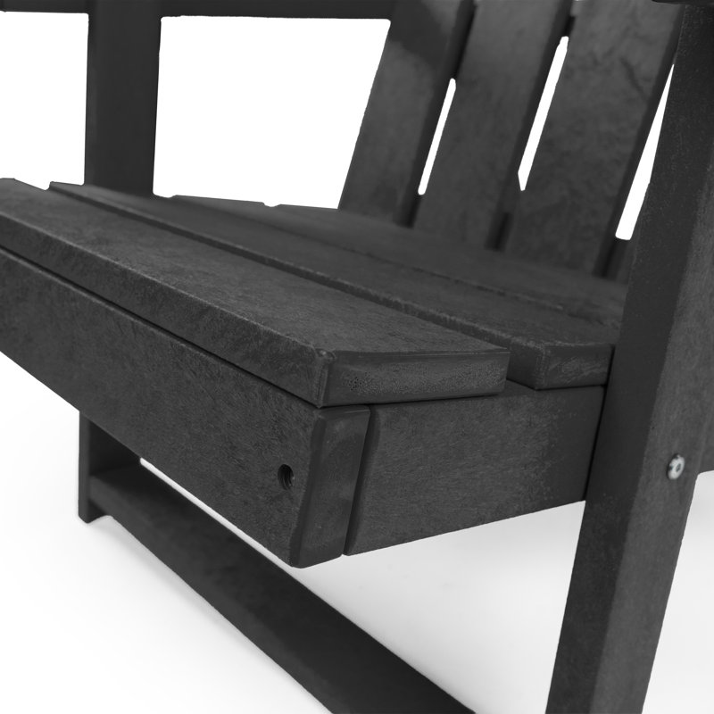 Chaise Adirondack Shore, Noir