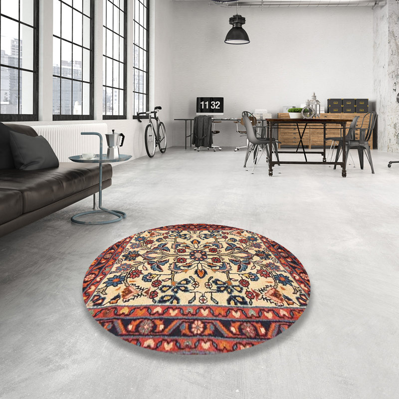 Oriental Indoor Rug, Round 8'