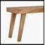 Banc en bois de manguier, naturel