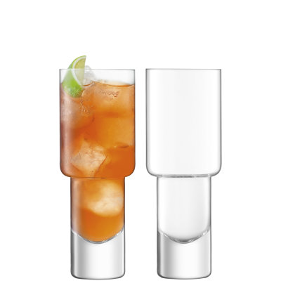 Vodka 13.5oz. Handmade Drinking Glass Set
