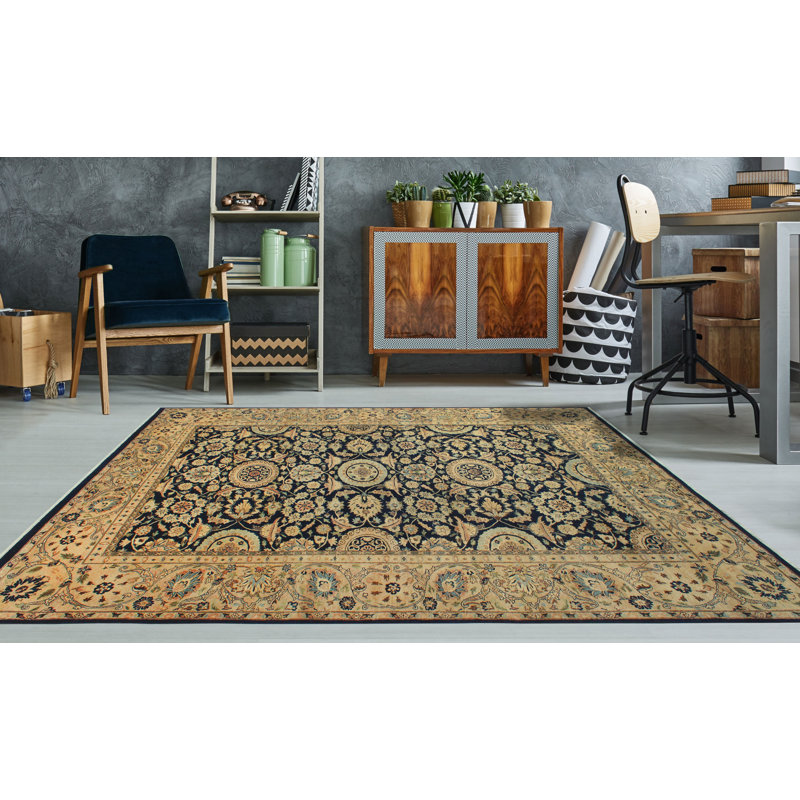 Tapis bleu marine Pak-Persian Paree / Pa