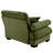Milano Sofa LSF W/3 pillows - green