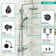 Crom Complete Shower System with Select
