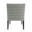 Fauteuil de chambre en polyester Hulings