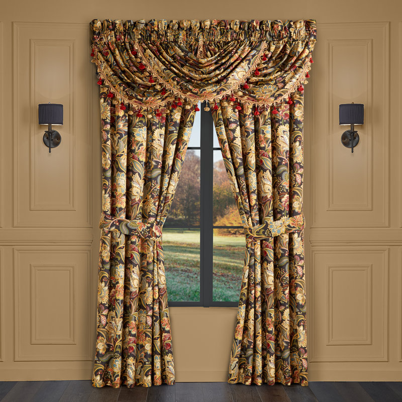 Stefania Curtain Panel Pair, 50" W x 84" L