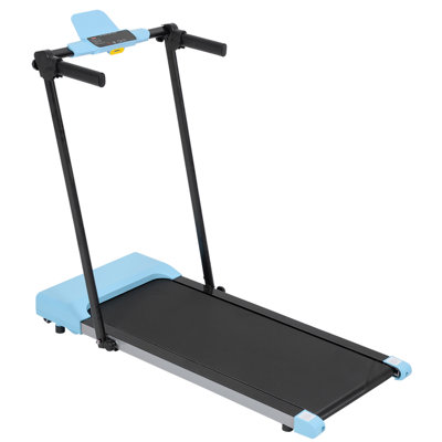 Tapis roulant 2 en 1 sous le bureau, tapis de course électrique pliable de 2,5 HP pour le bureau à domicile avec télécommande